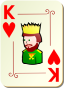 Ornamental Deck King Of Hearts