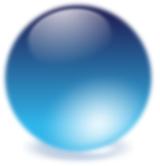 Blue Cristal Ball