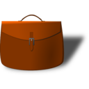download Leather Briefcase clipart image with 0 hue color