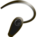download Bluetooth Headset Brown clipart image with 45 hue color