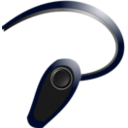 download Bluetooth Headset Brown clipart image with 225 hue color