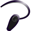 download Bluetooth Headset Brown clipart image with 270 hue color