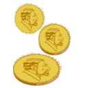 download Gold Coin For Plotter clipart image with 0 hue color