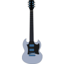 download Gibson Sg clipart image with 180 hue color