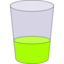 download Oranje Juice Glass Svg clipart image with 45 hue color