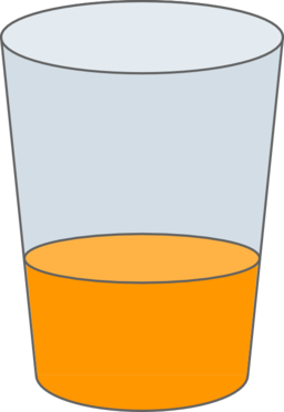 Oranje Juice Glass Svg