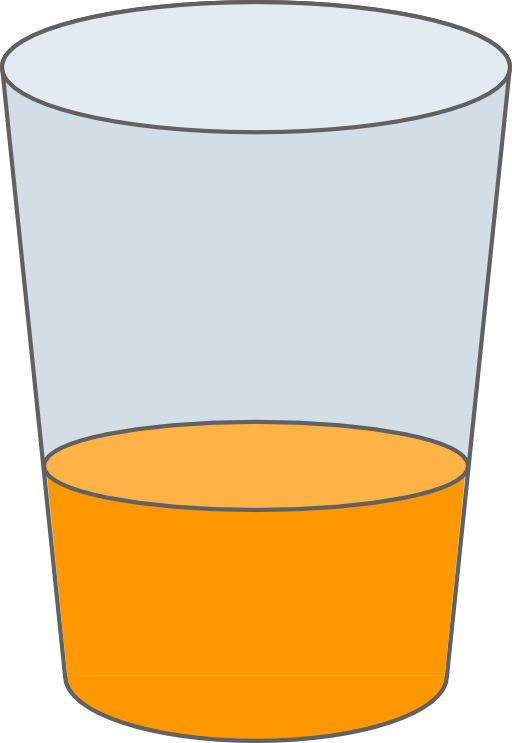 Oranje Juice Glass Svg