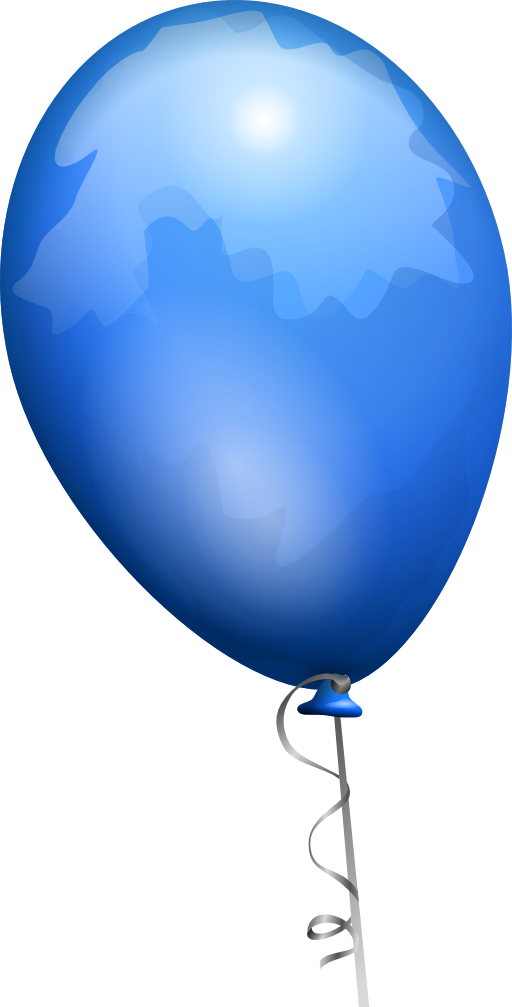 Balloon Blue Aj