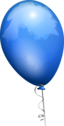 Balloon Blue Aj