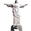 download Christ The Redeemer Statue clipart image with 315 hue color
