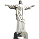 download Christ The Redeemer Statue clipart image with 0 hue color