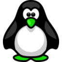 download Little Penguin clipart image with 90 hue color