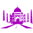 download Taj Mahal clipart image with 90 hue color