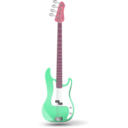 download Bass Guitar A J Ashton clipart image with 315 hue color