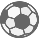 download Soccer Ball clipart image with 0 hue color