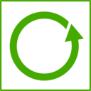 Eco Green Recycle Icon