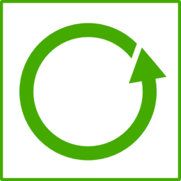 Eco Green Recycle Icon