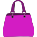 download Tote Bag clipart image with 270 hue color