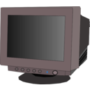 download Monitor Crt clipart image with 135 hue color