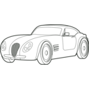download Sport Car clipart image with 90 hue color