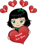 Happy New Year Smiley Emoticons