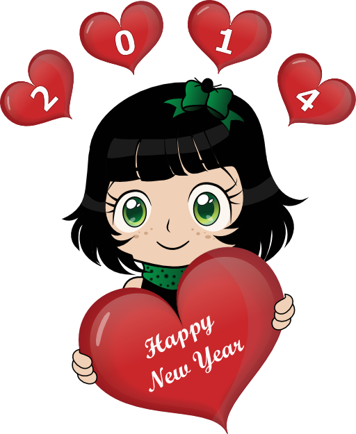 Happy New Year Smiley Emoticons