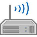 download Wireless Router clipart image with 90 hue color