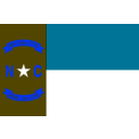 download Flag Of North Carolina clipart image with 180 hue color