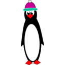 download Cold Penguin clipart image with 315 hue color
