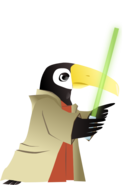 Toucan Jedi Master