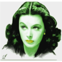 download Hedy Lamarr clipart image with 90 hue color