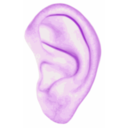 download Human Ear clipart image with 270 hue color