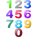 download Game Marbles Digits clipart image with 225 hue color