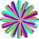 download Starburst 002 clipart image with 135 hue color