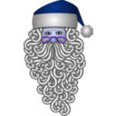 download Santa 1 clipart image with 225 hue color