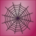download Spider Web Icon 2 clipart image with 45 hue color