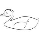 download Canard clipart image with 180 hue color