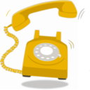 download Red Telephon clipart image with 45 hue color