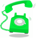 download Red Telephon clipart image with 135 hue color