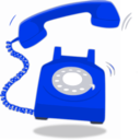 download Red Telephon clipart image with 225 hue color