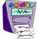 download Old Computer clipart image with 90 hue color