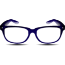download Glasses clipart image with 225 hue color