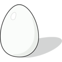 download Whiter Egg clipart image with 45 hue color