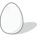 download Whiter Egg clipart image with 90 hue color