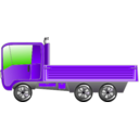 download Truck clipart image with 270 hue color