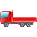 download Truck clipart image with 0 hue color