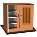 download Cupboard clipart image with 0 hue color