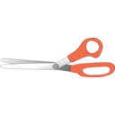 download Scissors Slightly Open clipart image with 0 hue color