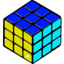 download Rubik S Cube Petri Lumme 01 clipart image with 180 hue color