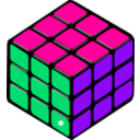 download Rubik S Cube Petri Lumme 01 clipart image with 270 hue color